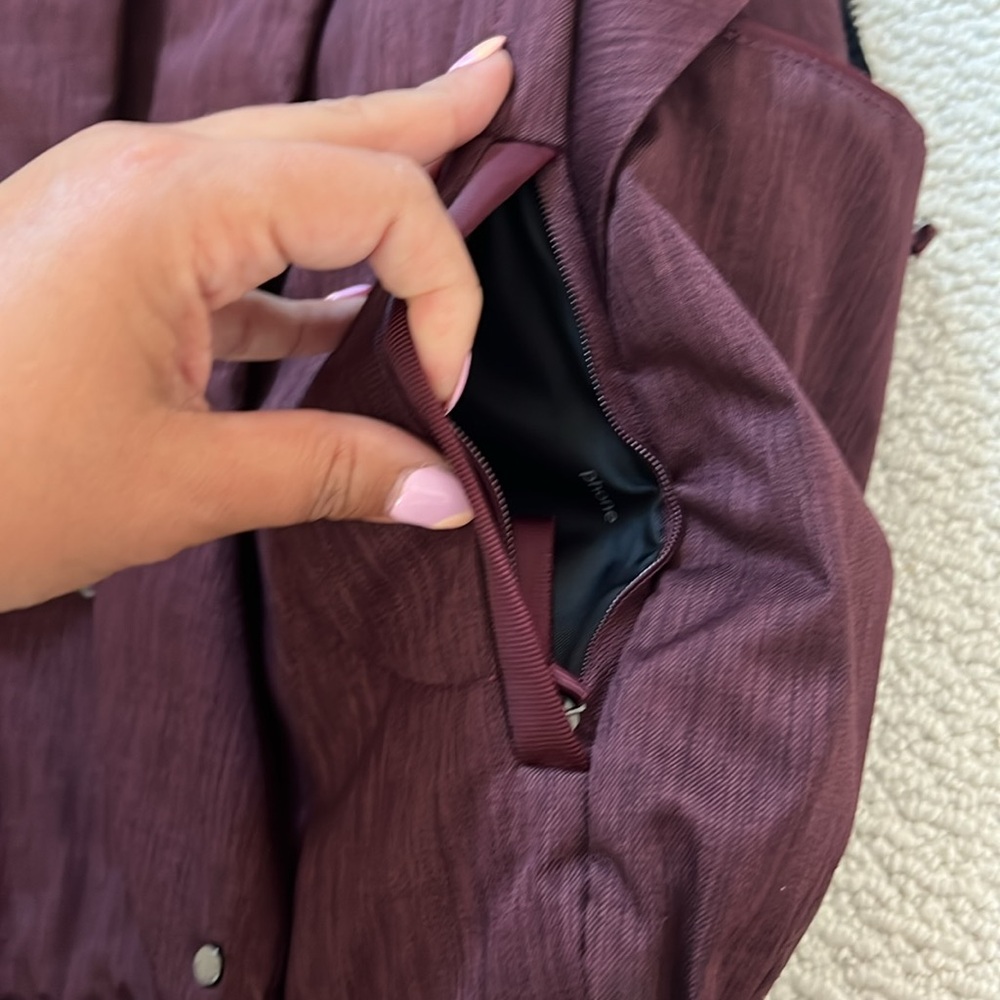 Lululemon Athletica Burgundy Backpack - Picture 8 of 16